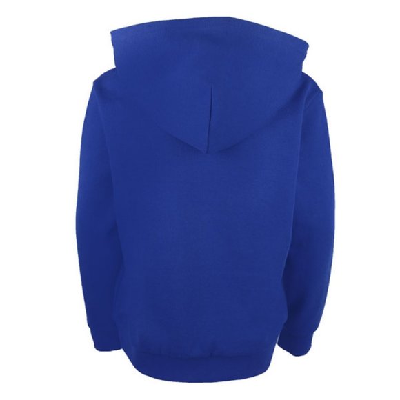 Polo Ralph Lauren Boy's Size 8 Boys Blue & Yellow Polo Pony Hoodie Size S/P (8) - Picture 2 of 3